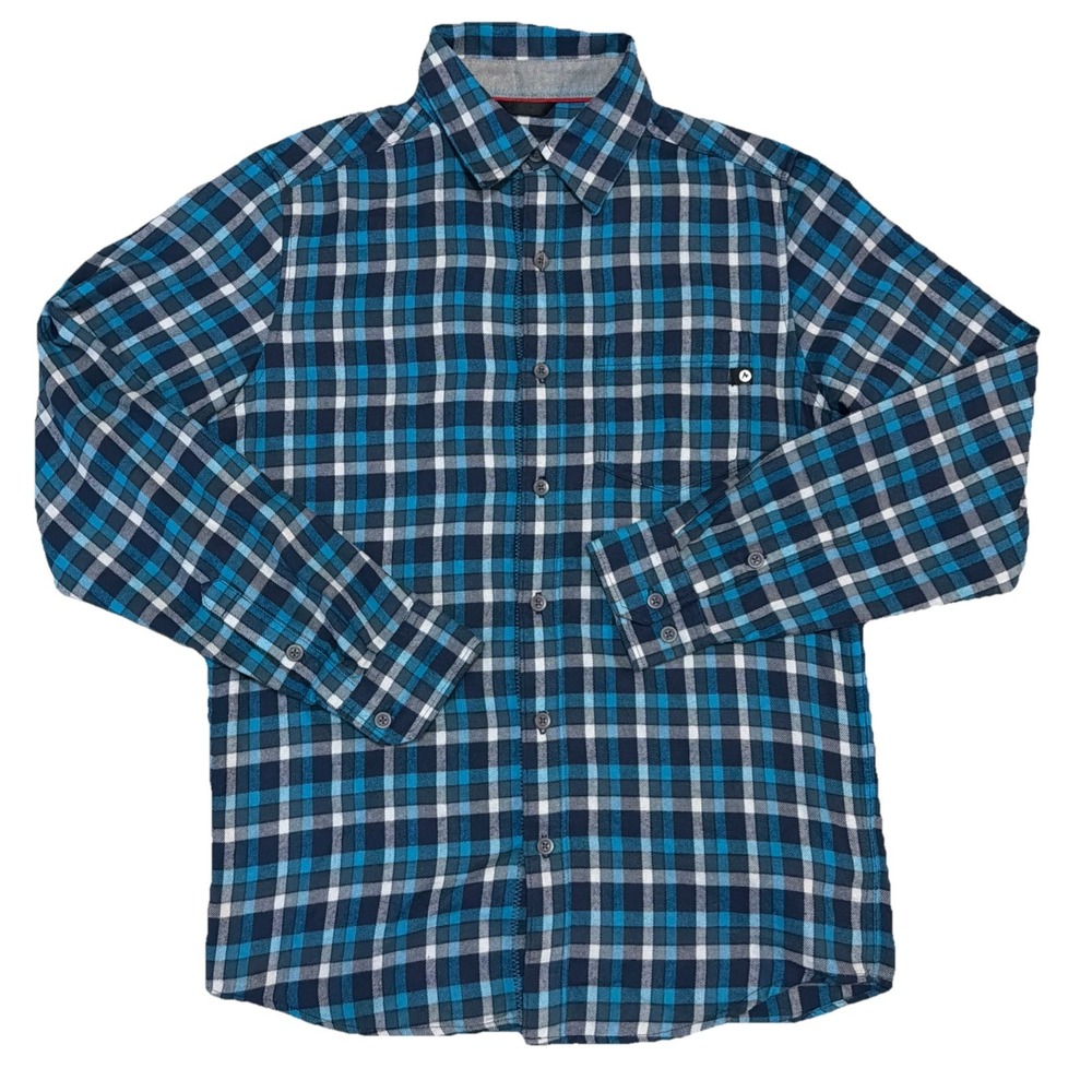 Marmot Shirts Men's size Small Plaid Long Sleeve Midweight Flannel